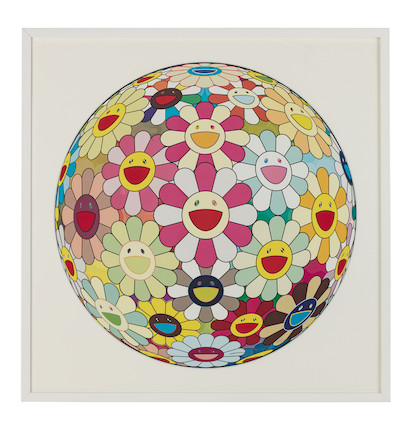 Sold at Auction: Takashi Murakami, Takashi Murakami, Japanese (1962-),  Flowerball, soccer ball, 8 1/2 x 10 x 9 in. (21.6 x 25.4 x 22.9 cm.)