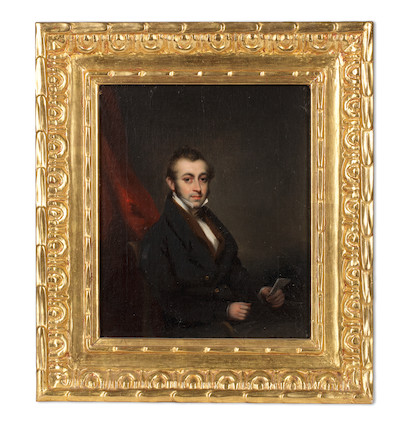 Bonhams : George Chinnery RHA (British, 1774-1852) Portrait of a seated ...