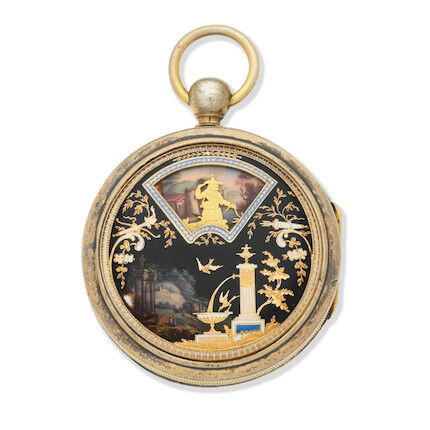 Montre Gousset Vintage Motif Aigle Dorée - Neuf Avec Étiquettes, Mouvement Quartz