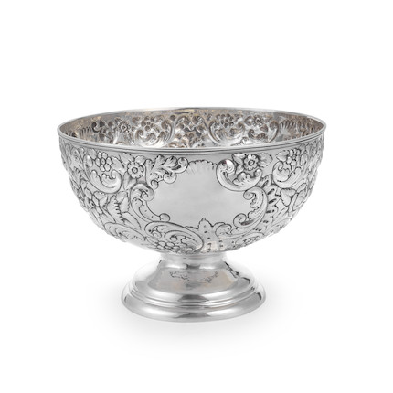 Bonhams : An Edwardian silver bowl Nathan & Hayes, Chester 1902