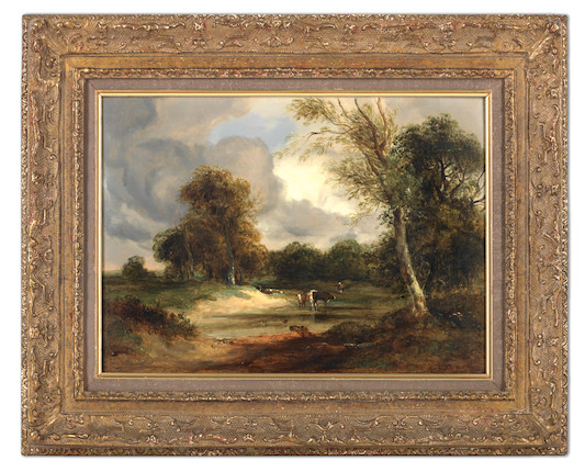 Bonhams : Joseph William Allen (British, 1803-1852) On the Tone, Somerset