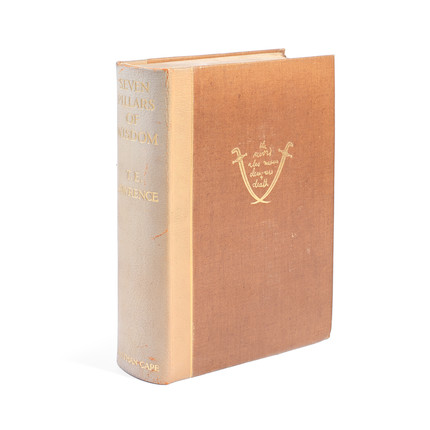 Bonhams : LAWRENCE (T.E.) The Seven Pillars of Wisdom, NUMBER 747 OF ...