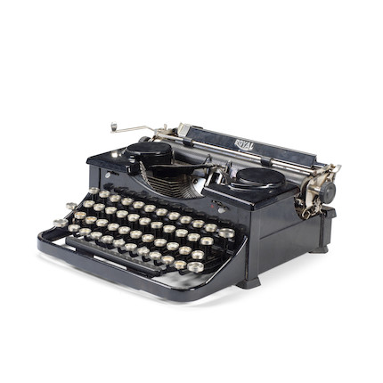 Bonhams : Orson Welles Typewriter