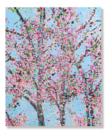 Damien Hirst (born 1965) Control, from 'The Virtues' Laminated giclée print in colours, 2021, on aluminium panel, signed in pencil on the publisher's label affixed verso, stamp-numbered 694/862, published by Heni Editions, London, the full sheet printed to the edges, 1200 x 960mm (47 1/4 x 37 3/4in)(SH) image 1