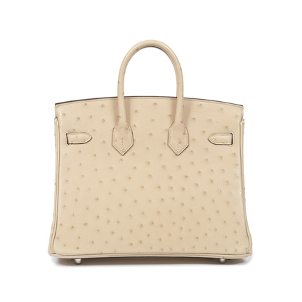Bonhams : Hermès a Desert Canvas and Sesame Swift Leather Cargo Birkin 25  Limited Edition 2021 (includes padlock, keys, cloche, dust bags, rain  protector and box)