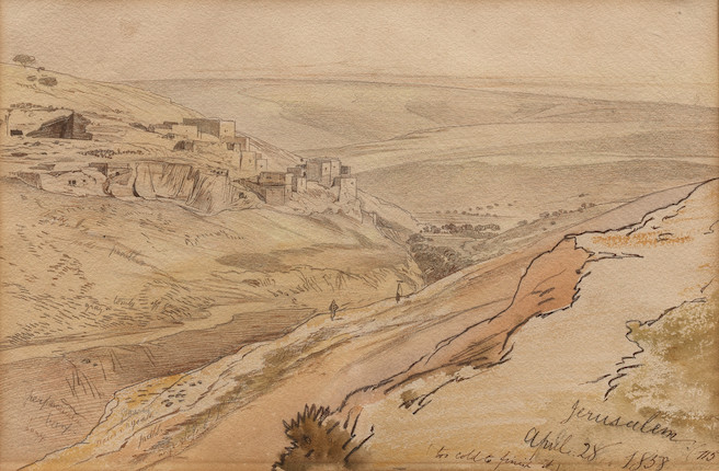 Edward Lear (British, 1812-1888) Jerusalem image 1