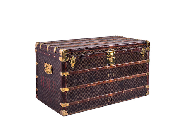 Vintage Louis Vuitton steamer trunk