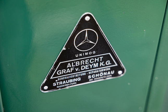 1958 Mercedes-Benz Unimog 411 4x4 Utility  Chassis no. 411 1107503374 image 4