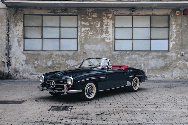 1962 Mercedes-Benz 190 SL Roadster with Hardtop  Chassis no. 121040-10-025641 Engine no. 121928-10-003417 image 54