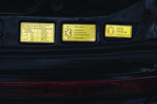 1975 Porsche 930 Turbo 3.0 Sunroof Coupé  Chassis no. 930 570 0091 Engine no. 675 0116 image 25