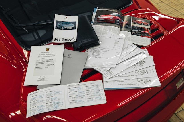 1998 Porsche 993 Turbo S   Chassis no. WP0ZZZ99ZWS370536 Engine no. 61W00980 image 22