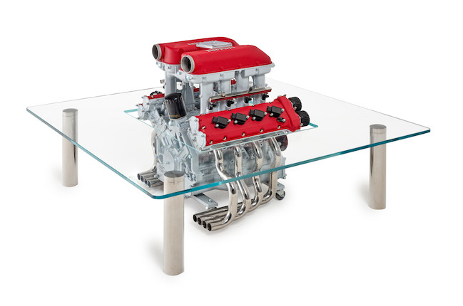 Table/Engine - Ferrari 360 140 x 140 cm image 8