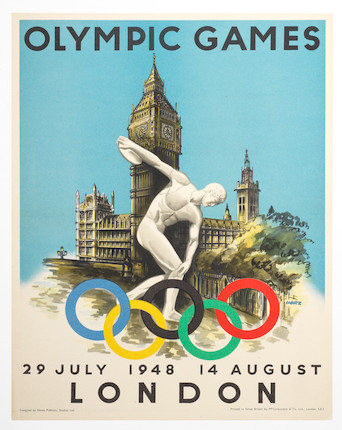 Bonhams : WALTER HERZ (1909-1965) OLYMPIC GAMES, LONDON