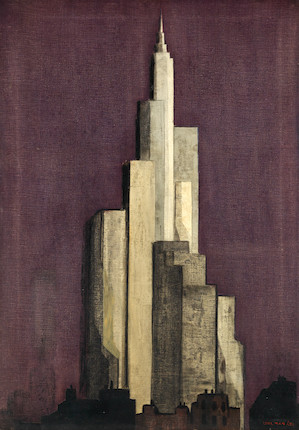 Fred Uhlman (British, 1901-1985) The Skyscraper image 1