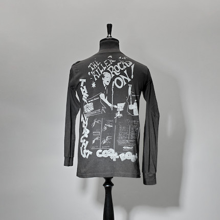 Bonhams : Vivienne Westwood and Malcolm McLaren Long-Sleeved Black ...