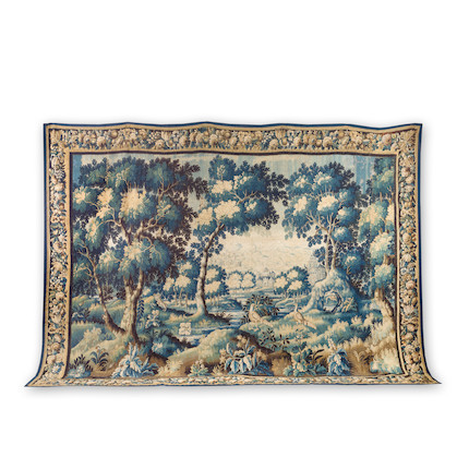 An Aubusson verdure tapestry Late 17th century image 1