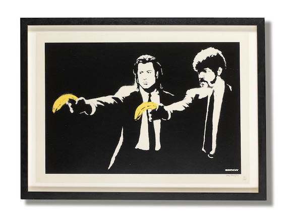 Banksy (born 1974) Pulp Fiction, 2004 (Published by Pictures on Walls, London, with their blindstamp) image 2