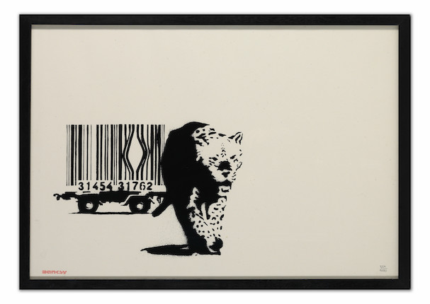 Banksy (born 1974) Barcode, 2004 (Published by Pictures on Walls, London, with their blindstamp, with the artist's red ink stamp) image 3