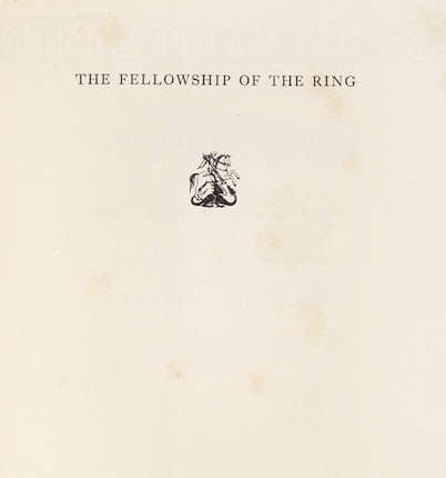 Lord of the Rings The Fellowship of the Ring Book In Arabic