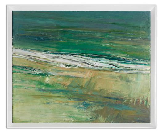 Peter Coker R.A. (British, 1926-2004) Evening Seashore image 3