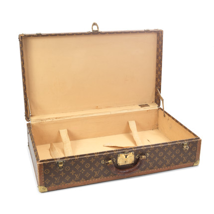 Bonhams : Louis Vuitton a Monogram Alzer 70 Suitcase c.1960