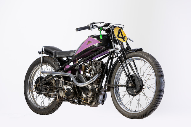 Ex-S H 'Jummer' Blacklocks, Bert Roger, Ivor Thomas,1931 Cotton-Python 499cc Grass-track Racing Motorcycle Frame no. none visible Engine no. none visible image 5