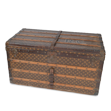 Louis Vuitton Trunk in Monogram Canvas, Louis Vuitton Steamer