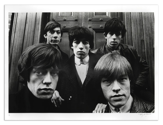 Terry O'Neill (British, 1938-2019) The Rolling Stones Outside St. George's Church, Hanover Square, London, 1964, printed later image 1