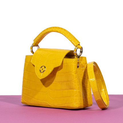Sold at Auction: Louis Vuitton, A Louis Vuitton Capucine bag in