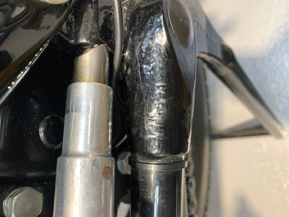 1949 Vincent-HRD 500cc Meteor Frame no. R/1/4591 Rear Frame no. R/1/4591 Engine no. F5AB/2/2691 image 4
