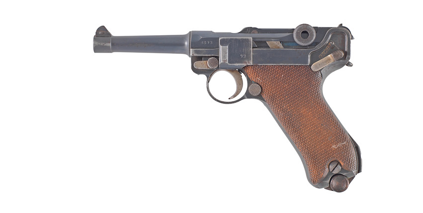 Bonhams : A 9mm (para) 'p08' Self-loading Pistol By Dwm, No. 8273g In 