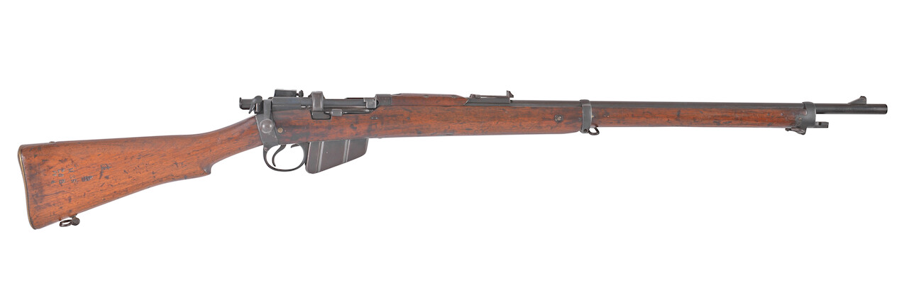 Bonhams : A .303 (British) 'Charger-loading Lee-Enfield' service rifle ...
