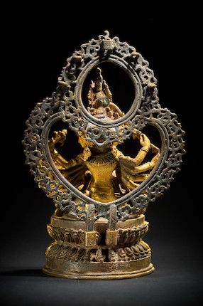 Bonhams Cornette de Saint Cyr : STATUETTE DE MANJUVAJRA ET ...