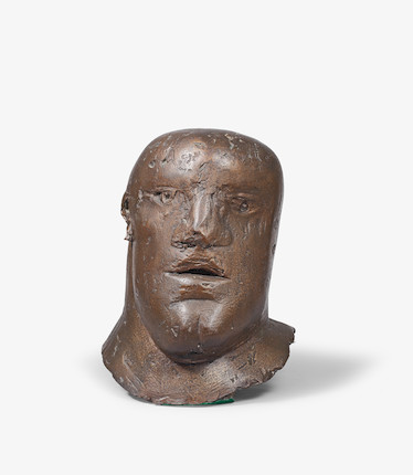 Bonhams : Dame Elisabeth Frink R.A. (British, 1930-1993) Soldier's Head ...