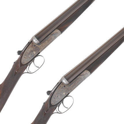 Sold at Auction: FAURE LE PAGE A PAIR OF 12-BORE SIDELOCK EJECTOR G