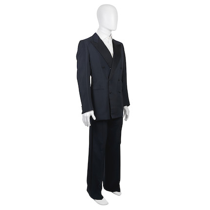 Bonhams : A double-breasted mohair dinner suit reputedly by Angelo Roma ...