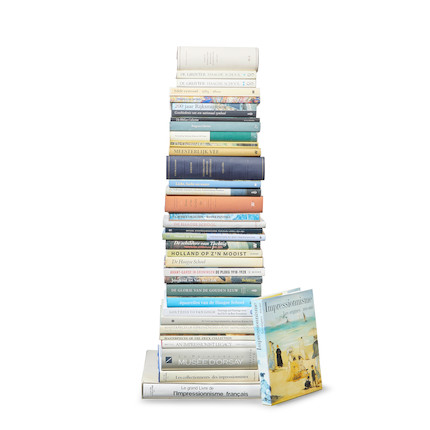 An extensive collection of books on collections, museums and art movements , qty image 1