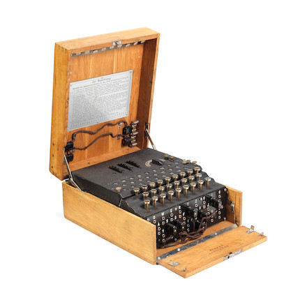 Bonhams : A Heimsoeth Und Rinke 3-rotor Enigma Machine With Two 