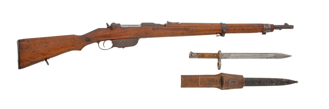 Bonhams : A 8x50mmR (Mannlicher) 'M1895' straight-pull service carbine ...