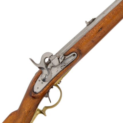 Bonhams : A rare 18.1mm 'M1844 Augustin' tube-lock infantry rifle by ...