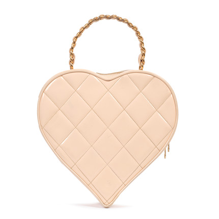 Chanel 1995 CC Heart Vanity Bag