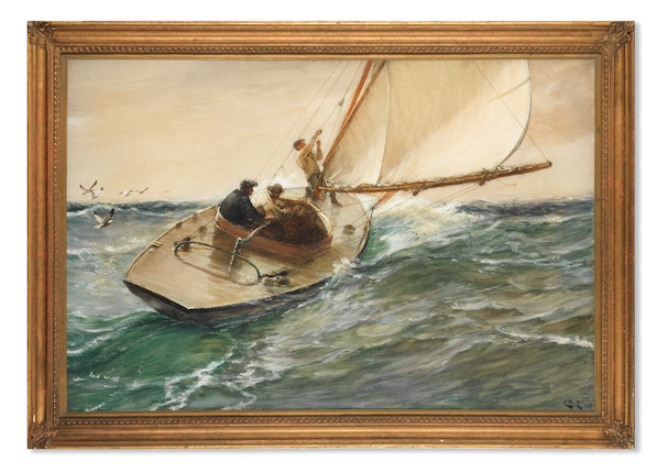 Bonhams : Charles Napier Hemy, RA RWS (British, 1841-1917) 'Life'