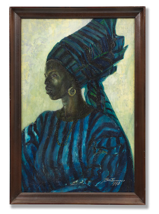 Bonhams : Benedict Chukwukadibia Enwonwu M.B.E (Nigerian, 1917-1994 ...