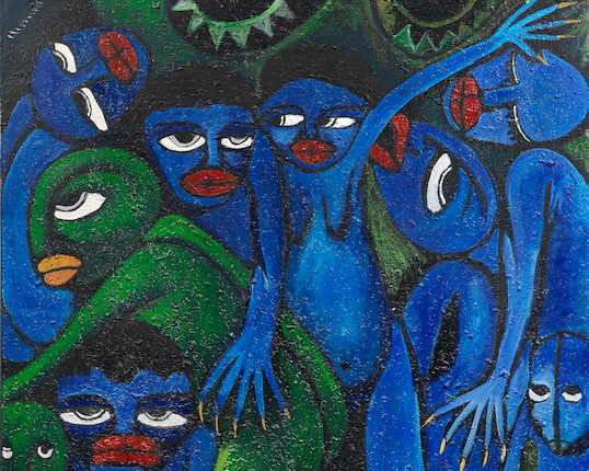 Bonhams : Malangatana Valente Ngwenya (Mozambican, 1936-2011) Sem ...