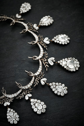 CHAUMET DIAMOND NECKLACE, CIRCA 1900 image 1