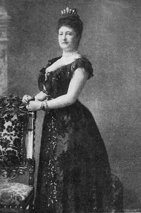 CHAUMET DIAMOND NECKLACE, CIRCA 1900 image 4
