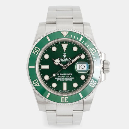 The Rolex Submariner 'Hulk' Collection Auction by Bonhams
