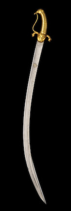 Bonhams : A gilt-copper hilted steel sword from the armoury of Tipu ...