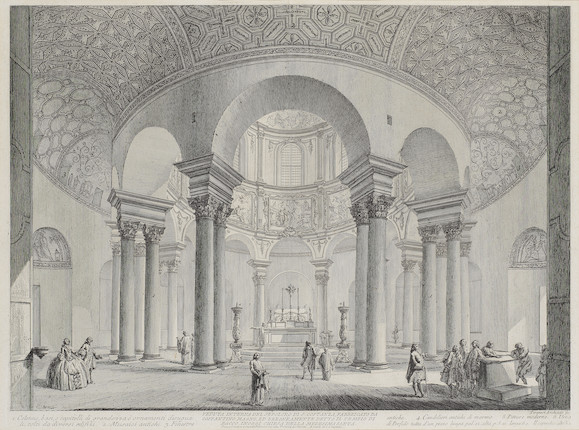 Bonhams : Giovanni Battista Piranesi (Italian, 1720-1778) Six plates ...