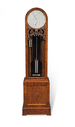 Bonhams : A good late 19th/early 20th century walnut regulator J. W ...